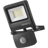Osram ENDURA FLOOD PC 10W LED-Fluter mit Sensor, 3000K warmweiß, 1000 Lumen, IP44 Flutlicht Bewegungsmelder, Dämmerungssensor 2-1000 Lux