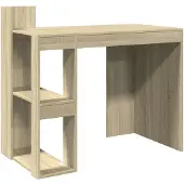 vidaXL Schreibtisch Sonoma-Eiche 103,5x56,5x94 cm Holzwerkstoff