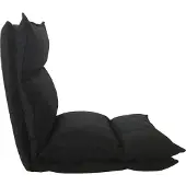 Generic Rebecca Mobili Sesselsitz aus Metall und schwarzem Polyester