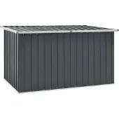 The Living Store Gartenbox Grau 171 x 99 x 93 cm