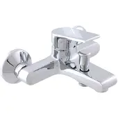 RAV copy of Wand-Wannenmischer COLORADO in Chrom SLEZAK Ihre Wahl: Mit Handbrause mit schwenkbarem Halter,
