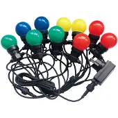 V-TAC VT-70510 0,5W Birne LED RGB String Licht anschließbar PIN 5M mit Glühbirne Eu Stecker - sku 7435