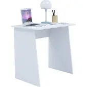 VCM Schreibtisch "Masola" Mini, Computertisch H 74 x B 80 x T 50 cm, Farbe weiß