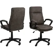 Ebuy24 Bürostuhl Brum, grau, Polyester, 70x115x70 cm
