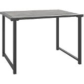 Syfax Gartentisch Anthrazit 55x40x37 cm Stahl