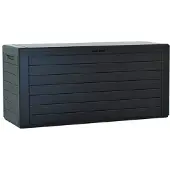 Prosperplast Gartenbox WOODEBOX - anthrazit