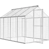 Syfax Außenvoliere Aluminium 178x242x192 cm