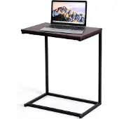 Costway U Form Laptoptisch Couchtisch Notebooktisch Computertish Beistelltisch Esstisch Pflegetisch Seitentisch Betttisch Betttablett