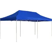 vidaXL Cloris Designermöbel Profi-Partyzelt Faltbar Aluminium 6x3 m Blau 2024 Neu