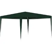 Syfax Profi-Partyzelt 4×4 m Grün 90 g/m²