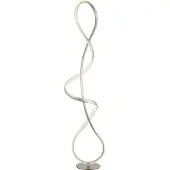 Globo Lighting Stehleuchte Metall Nickel matt, LED