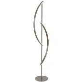 Rabalux 74197 Stehlampen Jarnelle LED 30 Metall Kunststoff satin-chromfarben