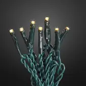 Hellum Lichterkette 120 LED Deko Beleuchtung warmweiß Außen Party Batterie 6h-Timer