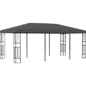 Syfax Pavillon 3x6 m Anthrazit Stoff
