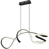 Globo Lighting Hängeleuchte Metall schwarz matt, LED