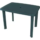 ZMH Gartentisch Grün 101 x 68 x 72 cm Kunststoff