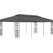 vidaXL Pavillon 3x6 m Anthrazit , Pavillons & Partyzelte Design 2024