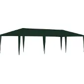 Syfax Profi-Partyzelt 4×9 m Grün 90 g/m²