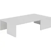 Vicco Couchtisch Hardi Weiß 90 x 21.4 cm, Model 55395
