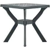 Syfax Bistrotisch Grün 70x70x72 cm Kunststoff