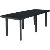 Prolenta Maison Exclusive - Gartentisch Anthrazit 216x90x72 cm Kunststoff