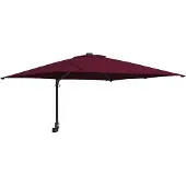Syfax Garten-Sonnenschirm Bordeauxrot 248,5 x 247,5 x 160 cm