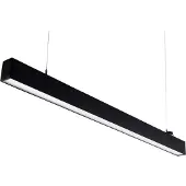 Luxula LED-Büro-/Tresenleuchte, 30W, 3000/4000/6500K, EEK: E, 3600lm, IP20, schwarz
