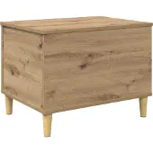 vidaXL Nachttisch Artisan-Eiche 60 x 44,5 x 45 cm Holzwerkstoff