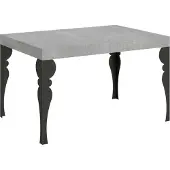 Itamoby Paxon Ausziehtisch 140/400x90 cm, Beine Beton anthrazit