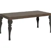 Itamoby Ausziehbarer Tisch 90x180/284 cm Paxon Walnuss Anthrazit Gestell