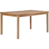 Syfax Gartentisch 150x90x77 cm Massivholz Teak