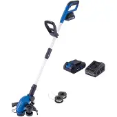 Scheppach Akku-Rasentrimmer C-LT300-X-SET S2 inkl. 2x 2Ah Akku + 2,4A Ladegerät