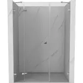 Mexen Lunar Duschdrehtür links 150 cm, transparent, Chrom - 834S-150-050-01-00-L