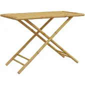 Syfax Gartentisch Klappbar 110x55x75 cm Bambus
