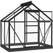 vidaXL Gewächshaus-Ersatzglas 36 Stück Gehärtetes Glas