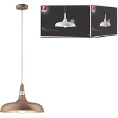 Paulmann Hängelampe Juna STYLE, dimmbar, braun / rost, für Wohn- / Esszimmer, Metall, Modern, Pendelleuchte