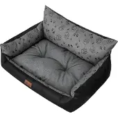 PillowPrim Hundebett "Joker Lite" -64x49 cm- Wasserabweisendes Hundekörbchen mit herausnehmbarem Kissen |