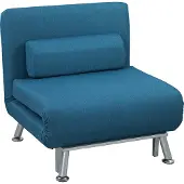 HOMCOM Klappbett Schlafsessel Gästebett Schlafsofa Faltmatratze Bett