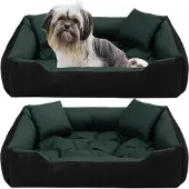 AIO Factory Hundebett ECCO 75x65 cm wasserdicht grün