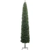 Prolenta Maison Exclusive - Weihnachtsbaum Schlank mit Ständer 270 cm PVC