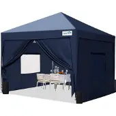Sonstiges Quictent Faltpavillon 3x3 Wasserdicht Stabil Winterfest Blau