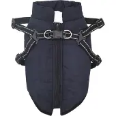 vidaXL Hundemantel Marineblau L40 Fleece und Polyester
