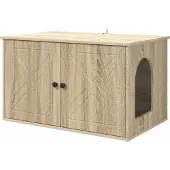Syfax Katzenhaus Sonoma 85 x 55 x 50,5 cm Holzwerkstoff