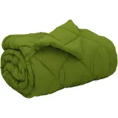 vidaXL Winterbettdecke 155 x 220 cm 450 g/m² Grün