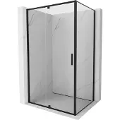Mexen Exo Duschkabine schwenkbar 115 x 95 cm, transparent, schwarz - 819-115-095-70-00
