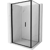 Mexen Exo faltbare Duschkabine 90 x 85 cm, transparent, schwarz - 816-090-085-70-00