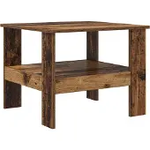 vidaXL Couchtisch Altholz 57 x 55 x 45 cm Holzwerkstoff