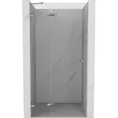 Mexen Lunar Duschdrehtür links 80 cm, transparent, Chrom - 834-080-000-01-00-L