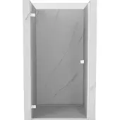 Mexen Lunar-B Duschschwenktür links 90 cm, transparent, weiß - 832-090-000-20-00-L