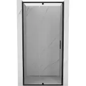 Mexen Exo Duschabtrennung Schwingtür 110 cm, transparent, schwarz - 819-110-000-70-00